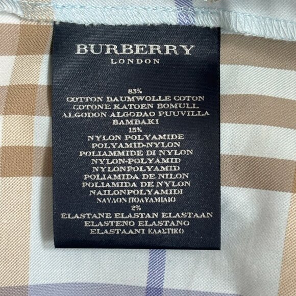 Burberry London Sleeveless Shirt Dress in Iconic Nova Check - Picture 4 of 4